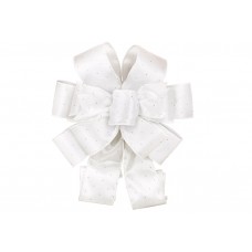 Бант декор. 28х79см атлас,білий №821-331/Bonadi/(12)(36)
