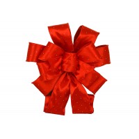 Бант декор. 28х79см атлас,червоний №821-332/Bonadi/(12)(36)