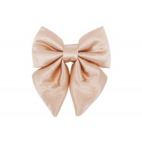 Бант декор. 13см атлас зі стразами,карамель №821-247/Bonadi/(12)(36)