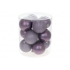 Набір куль пласт. 8см 4шт лаванда в пакеті 47-022-8/Bonadi/