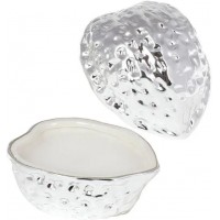 Свічка "Горіх" з кришкою 11см,срібний №727-355/Bonadi/