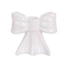 Підсвічник керам. "Бант" 11х5,2х10см,білий №733-793/Bonadi/