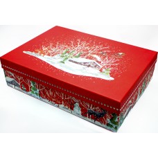 Коробка подарункова Buromax Новий Рік 33х23,5х9см BM.2333714-3