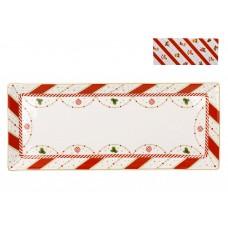 Блюдо порцелян. "Candyland" прямокут. 35х14x2см №K144/Bonadi/