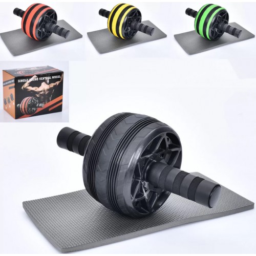 Ролик гімнастичний для пресу,d-15,ширина9см,килимокEVA 34х16,5см,21х13,5х16,5смMS4227