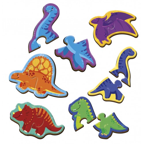 Пазли магніт. Динозаври VT1733-01