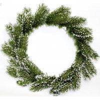 Вінок новорічний "Діана" засніжений