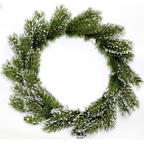 Вінок новорічний "Діана" засніжений