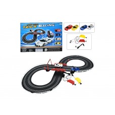 Трек 280см/98-46см,машина 2шт,від мережі (USBшнур),в кор-ці 589-38A(18)