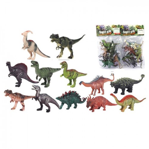 Набір динозаврів 6шт,від 14см,в кульку,20х31х5см 706AB(60шт)