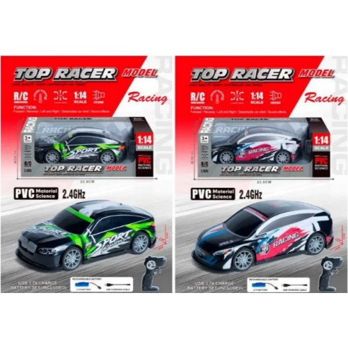 Машина RK (1:14) корпус,що не б'ється,в кор-ці,34х12х15,5см, 2 види D-10-12(18)