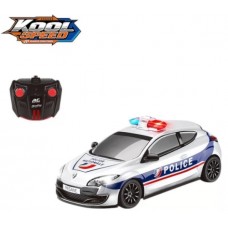 Машина RK(1:16)Kool SpeedRenault MeganeR.S.Поліція,на бат-ці,35,8х19,6х16,5смDHTRC10463
