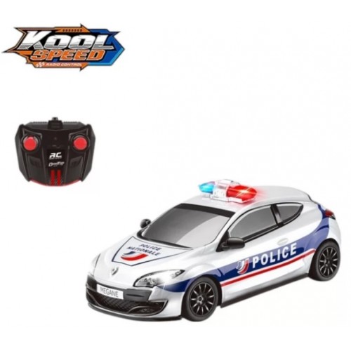 Машина RK(1:16)Kool SpeedRenault MeganeR.S.Поліція,на бат-ці,35,8х19,6х16,5смDHTRC10463