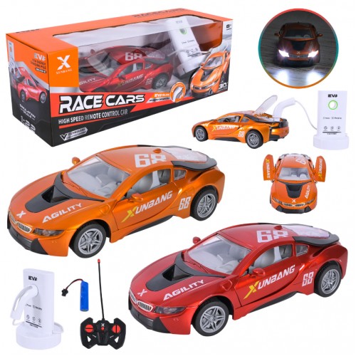 Машина RK 2кольори,акум.,зар. станція,світ.,в кор-ці,35х13,2х12,9см KS-26Y(36) КІ