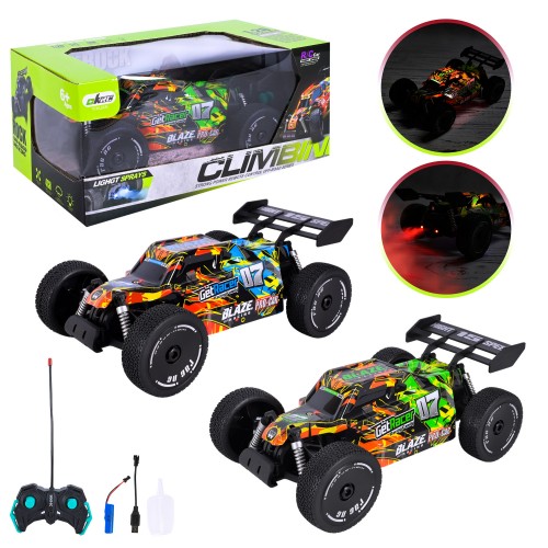 Машина RK 21,5см,USB-зарядне,пара/дим,світ,корпус не б'ється,в кор-ці,25,5х11х14см