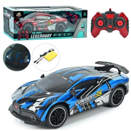 Машина RK 40см,USB-зарядне,світ,корпус не б'ється,гум.колеса,в кор-ці,51,5х16,5х20,5см