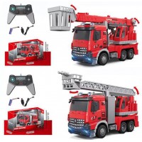 Машина RK (1:14) 33см,пожежна машина,вишка,світ.,рух.деталі,в кор-ці,43х23,5х13см