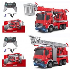 Машина RK (1:14) 33см,пожежна машина,вишка,світ.,рух.деталі,в кор-ці,43х23,5х13см