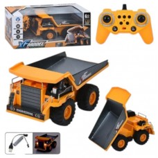 Самоскид RK,22см,музика,світ,гум. колеса,рухливий кузов,в кор-ці,34х16х15см №789-415A(12)