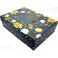 Коробка подарункова Buromax Новий Рік 27,5х19,5х7,5см BM.233353-3