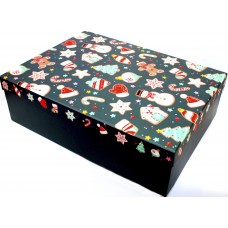 Коробка подарункова Buromax Новий Рік 37х27х11см BM.2333703-1