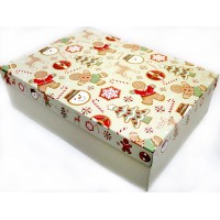 Коробка подарункова Buromax Новий Рік 35х25х10см BM.2333703-2