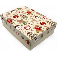 Коробка подарункова Buromax Новий Рік 22х16х6,5см BM.2333703-7