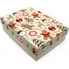 Коробка подарункова Buromax Новий Рік 22х16х6,5см BM.2333703-7