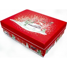 Коробка подарункова Buromax Новий Рік 22х16х6,5см BM.2333714-7