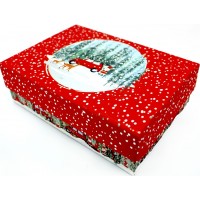 Коробка подарункова Buromax Новий Рік 17х12х5,5см BM.2333714-9