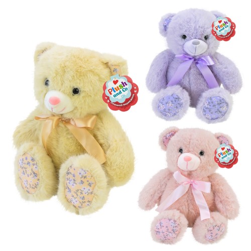 М'яка ігр. Plush and Co ведмежа 30см 3кольори PLC25011(80) КІ