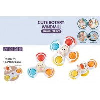 Набір брязкалець 12см,спінер 3шт,присоска,в кор-ці,17х14х7см B20A(36)