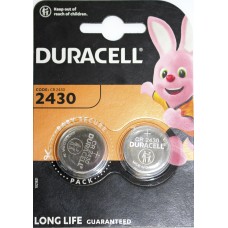 Батарейка Duracell Алкалайн CR-2430/2bl