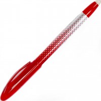 Ручка гел. Optima O15745 Correct 0,5мм червона,самостираюча(12)