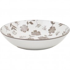 Тарілка супова керам. "Ardesto Ravenna" 20см,біло-бежева №AR1320R