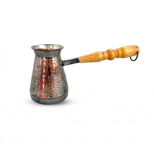 Турка мідна "Сова" 200мл чорний нікель №50093/S&T/