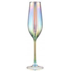 Набір келихiв скло "Ardesto Black Mars Zenith" (2шт) 250мл (шампанське) прозорий №AR2627EL