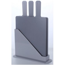 Набір дошок кухонних на підставці пласт. 3предм. "Ardesto Fresh" 24,1х33х7,9см №AR1403GRB