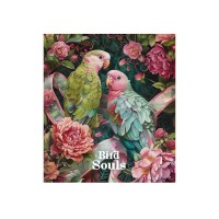 Зошит 48арк. кліт. Школярик Bird Souls УФ-лак 048-3457K(10)(100)