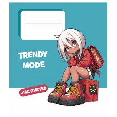 Зошит 24арк. лін. Школярик дівч. виб.Уф-лак 024-3564L(25)(200)