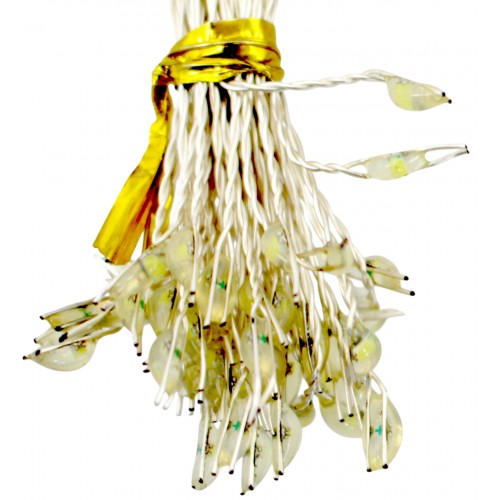 Гірлянда-пучок електрична Роса 500 LED L-3 м біла, перехідник 1947-03