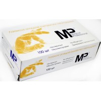 Рукавиці латексні "Medical Profesional" неопудрені L (100шт)(10)