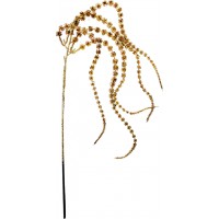 Гілка декор. 80см спадаюча,з глітером,шампань  №839-944/Bonadi/(24)