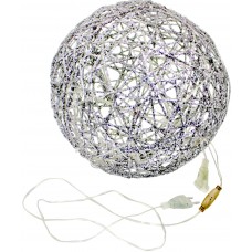 Гірлянда електрична Куля срібло d-30 см (20) 19-101-30S  