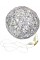 Гірлянда електрична Куля срібло d-30 см (20) 19-101-30S  