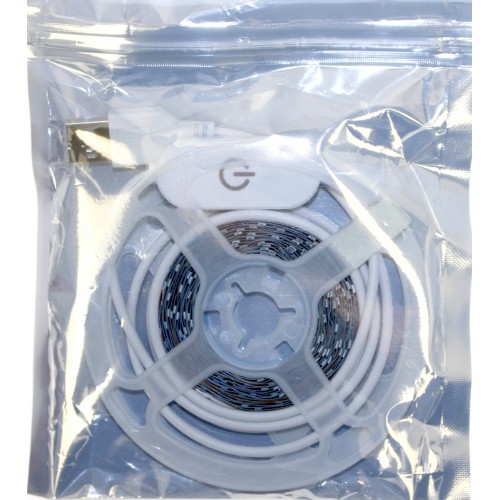 LED стрічка ColorWay USB холодний білий L-3м №CW-LD03