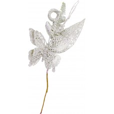 Букет декор. 13см з метеликом, шампань №901-184/Bonadi/(72)