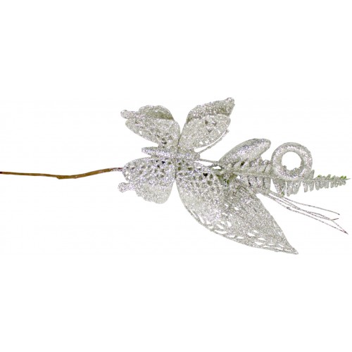 Букет декор. 13см з метеликом, шампань №901-184/Bonadi/(72)