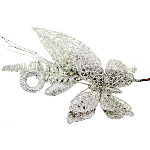 Букет декор. 13см з метеликом, шампань №901-184/Bonadi/(72)