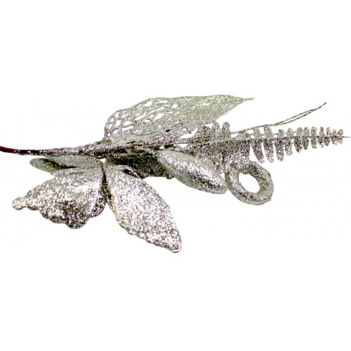 Букет декор. 13см з метеликом, шампань №901-184/Bonadi/(72)